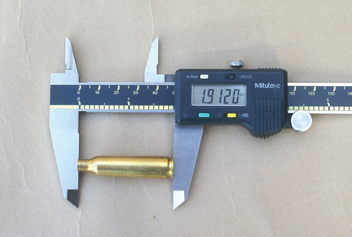 Case trim length is 1.912 inches.